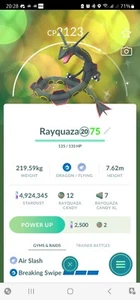 Pokemon Shiny Rayquaza Go - Picture 1 of 2