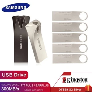 UDisk Kingston DTSE9 G2 USB 2.0 Samsung Barplus USB 3.1 Flash Drive Memory Lot - Afbeelding 1 van 13