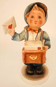 Vintage M.I. Hummel Figurine "Postman" -TMK-2, FB Circa 1950-1959 - Germany - Picture 1 of 8