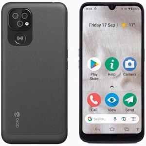 Teléfono inteligente desbloqueado Doro 8100 32 GB 4 GB RAM para personas mayores LTE NFC Android - Imagen 1 de 4