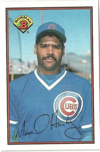 MIKE HARKEY CHICAGO CUBS #286 - BOWMAN NM-MT 1989