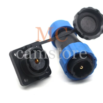 SD20 1Pin Waterproof Connectors,Male Female aviation Power Connector 25A 250V - Image 1 of 4