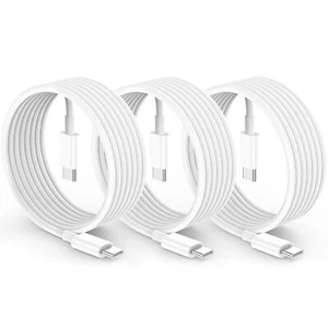 Wholesale USB-C to USB-C Cable Fast Charge Cord For iPhone 17/16/15 ProMax/Plus - Picture 1 of 19