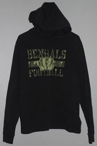 Men’s Large Hoodie Bengals Black/Camo - Picture 1 of 4