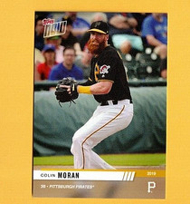COLIN MORAN  2019 TOPPS NOW--ROAD TO OPENING DAY #OD-351  PIRATES PRINT RUN: 87