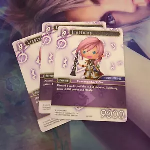 Final Fantasy TCG Hidden Legends Lightning 24-086C X3 Playset - Picture 1 of 1