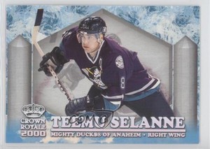 1999-00 Pacific Crown Royale Ice Elite Teemu Selanne #2 HOF
