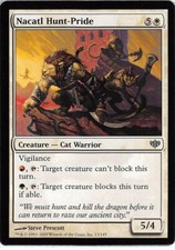 Nacatl Hunt-Pride *PLAYSET* Magic MtG x4 Conflux SP