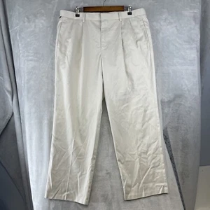 Pantalones Dockers Para Hombre 38x29 Beige Premium Caquis Plisados Calce Relajado 100% Algodón - Imagen 1 de 12