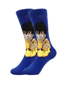Cartoon Socks, Fun Novelty Mens Crew Character Socks - Picture 1 of 1