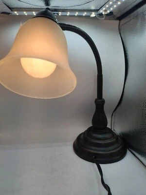 Decorative Retro Bronze Color Heavy Duty Desk Lamp 15 Inches Tall 7 Inch At Base - Image 1 of 4