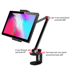 Adjustable  Tablet stand holder mount fr iphone/ IPAD/IPAD PRO 12.9/phone-