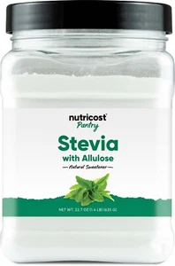 Nutricost Speisekammer Stevia auf Allulose (1,4 Pfund) natürlicher Süßstoff - Bild 1 von 6