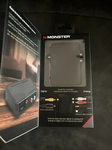 1x New Monster Digital to Analog , Analog to Digital Combo Audio Converter - Picture 1 of 2