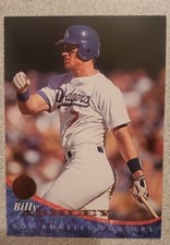 1994 Leaf Donruss Billy Ashley LF Los Angeles Dodgers Baseball Card #111