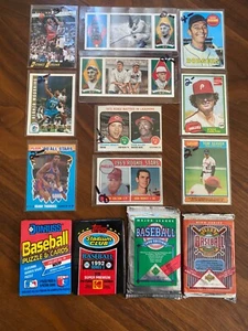 Mixed Lot of 10 - Card Packs-NHL, NBA, MLB, NFL, and 44, vintage singles - Picture 1 of 4