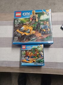 LEGO CITY Jungle Halftrack Mission 60159,and 60157 NEW Sealed