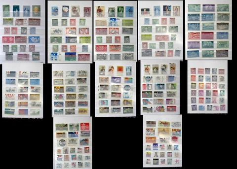 Stamp Collection From Ireland & United States - Free Shipping Worldwide Cover