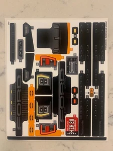LEGO STICKER SHEET for 42126 Ford F-150 Raptor, New & Genuine - Picture 1 of 1