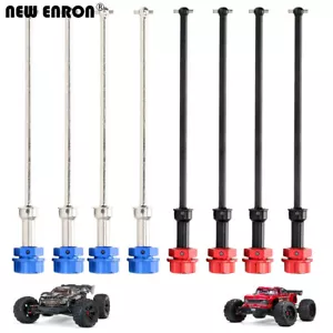 Aluminum Steel 24mm Wheel Hex 182mm CVD Axle For RC CAR 1/5 ARRMA Kraton Outcast - Picture 1 of 25