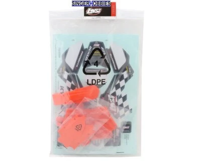 LOSI LOS260004 Promoto-MX Dirtbike Orange Plastics w/Club MX Graphics HH - Image 1 of 2