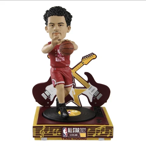 Trae Young Atlanta Hawks 2022 NBA All-Star Bobblehead NBA Basketball Cover