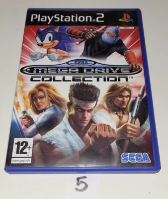 Sony PlayStation 2/PS2 - Sega Mega Drive Collection - ⚠️ Pas De Jeu - Bon État - Photo 1/4