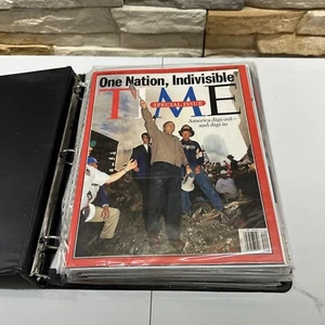 Lot of (15) 9/11 September 11, 2001 Magazines Newsweek, People, Time, New Yorker - Foto 1 di 24