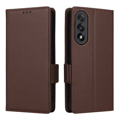 For OnePlus Nord 5, Luxury Wallet Flip Leather Stand Card Slots Soft Case Cover - Image 1 of 4