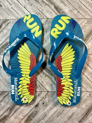 Sandalia de tanga Margaritaville Flip Flop para mujer Talla M Azul Verde Playa Yoga Foto 1 de 4