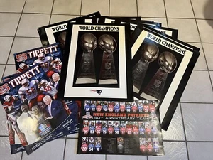 New England Patriots Super Bowl Champion Posters RESELLER LOT. 40 POSTERS! - Picture 1 of 4