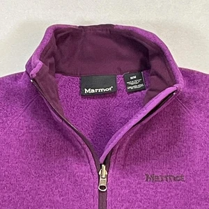Marmot Jacke Damen Medium Lila Polartec Full Zip Pullover Fleece Warm K89670 - Bild 1 von 19