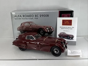 1/18 CMC 1938 Alfa Romeo  8C 2900B Dpeciale Touring COupe M-107 RARE - Picture 1 of 17