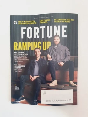 Fortune Magazine October/November, 2025 - Eric Glyman & Karim Atiyeh - Image 1 of 3