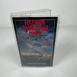 Return of the Living Dead 2 Soundtrack Cassette Tape Anthrax Leatherwolf Metal - Picture 1 of 4