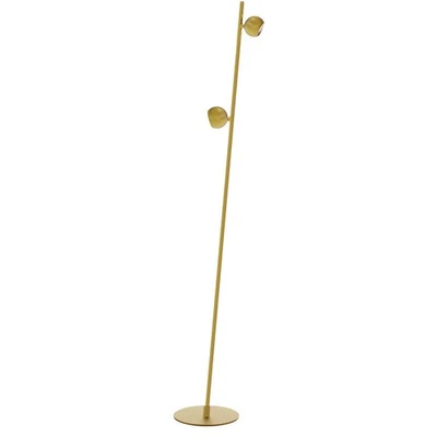 Dainolite Lighting FER-5010LEDF-AGB Fernanda Floor Lamp Aged Brass - Image 1 of 3
