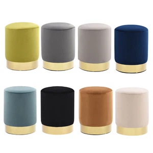 Hocker Gartenhocker Balkonhocker Barhocker Barstuhl Sitzhocker Samt 28 x 36 cm - Bild 1 von 27