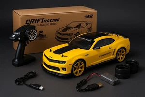 Rc Drift Car 1:10 4Wd Drifting Wheels Anti-Collision Off-Road Racing Rc Cars - Picture 1 of 22