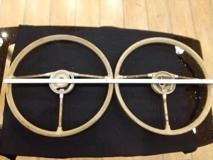 Opel Oldtimer Lenkrad Olympia? 2 Mal Mit Hupenknopf Original - Bild 1 von 21