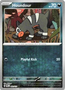 Houndour (Master Ball Pattern) 062/131 Sv: Prismatic Evolutions Holo - Bild 1 von 2