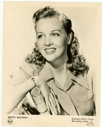 Vintage 8x10 Photo actress and singer Betty Jane Rhodes | eBay