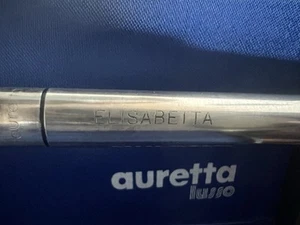 Auretta Stylo-Plume Stylo à Plume par Aurora Eliz Avec Cartouches Vintage 1970 - Picture 1 of 10