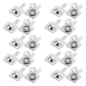  10 Sets AAA Battery Spring Contact Plates For Electronics Battery Box Spring - Picture 1 of 12
