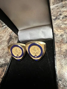 Vintage Amtseinführung von Vizepräsident & Präsident Manschettenknöpfe Richard Nixon Agnew - Bild 1 von 1