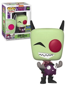 Funko Pop! Invader Zim Zim con Minimoose Exclusivo de la Convención de Verano #1016 - Imagen 1 de 5