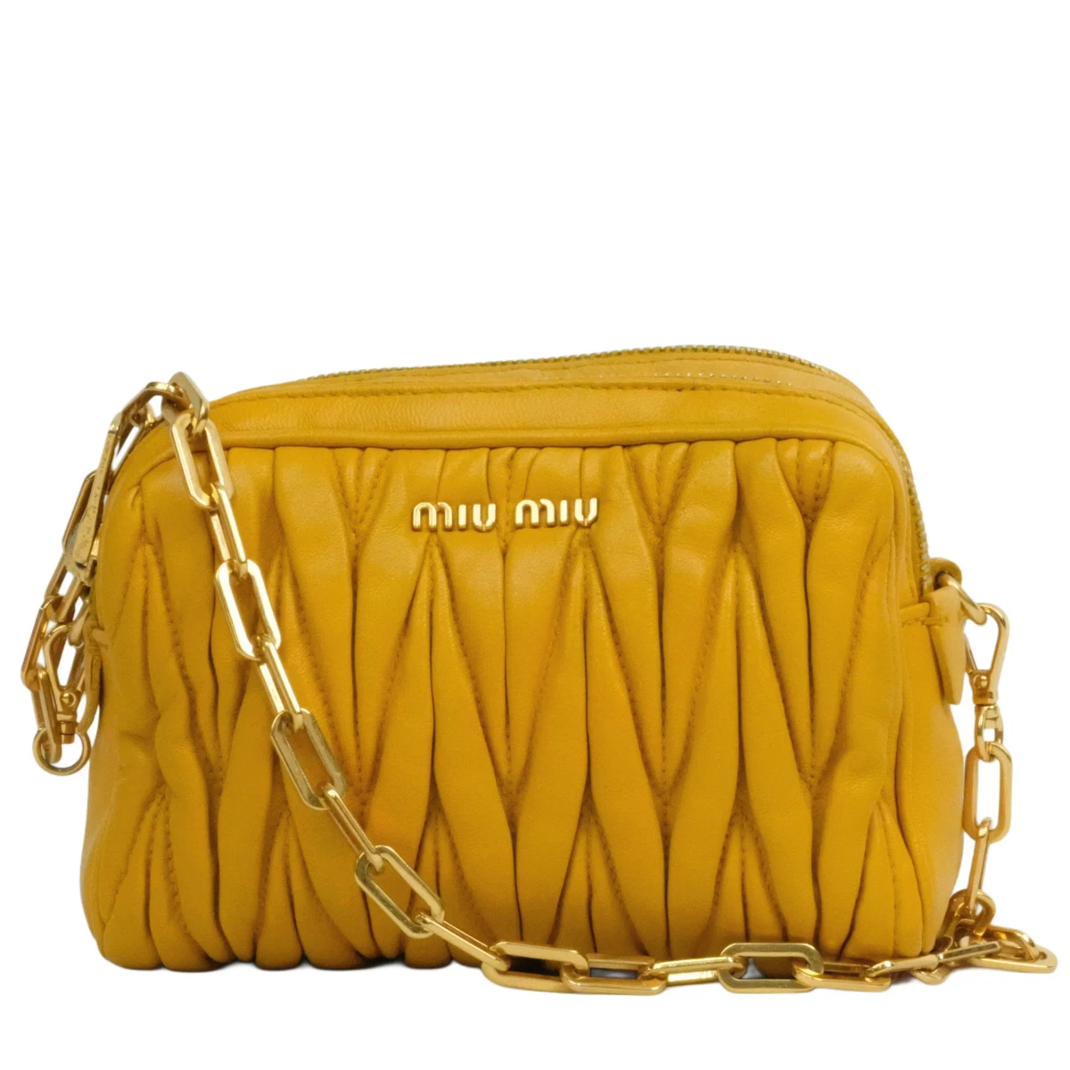 Miu Miu Yellow Bags & Handbags for Women for sale | eBay
