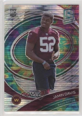 2021 Panini Spectra Rookie Celestial Prizm /99 Jamin Davis #188 Rookie RC - Image 1 of 2