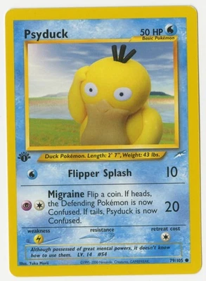 Pokémon - Psyduck (Neo Destiny 1st Edition card - 79/105) - Image 1 of 2