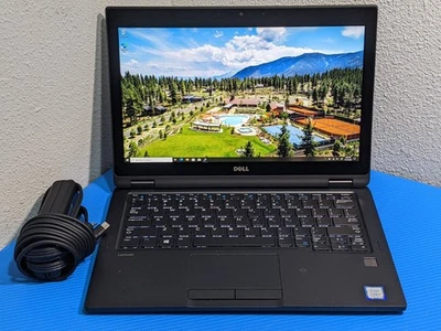 Dell Latitude 5289 12.5"FHD TOUCH i7-7th 2.8GHz 16GB 256GB SSD W10P ExcelBat +PA - Image 1 of 4