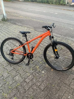 Team Fahrrad Kinder 24 Zoll Orange/Schwarz - Bild 1 von 4